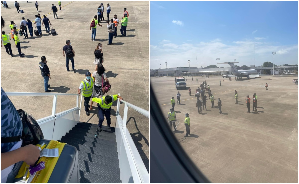 P&aacute;jaro provoca aterrizaje de emergencia en aeropuerto de Villahermosa, Tabasco