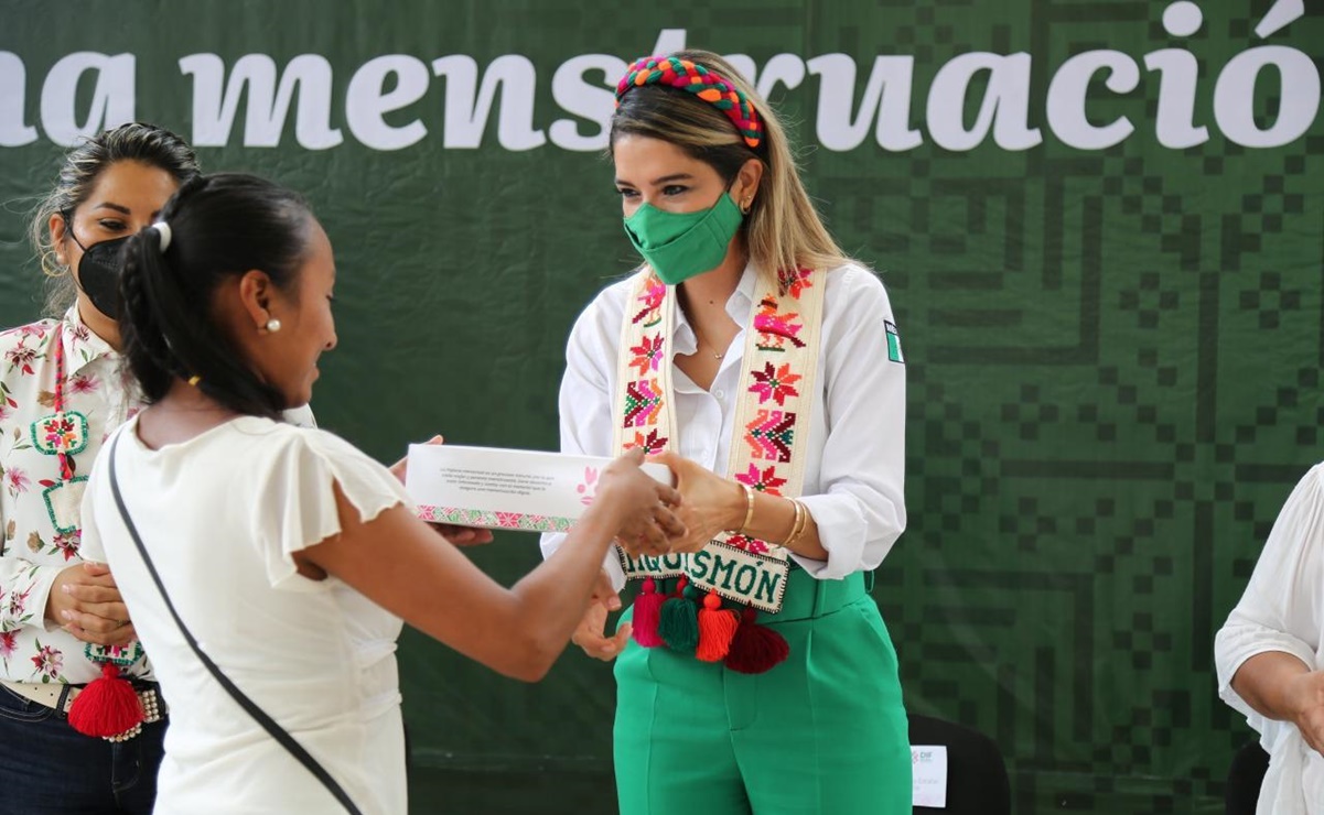 DIF San Luis Potosí inicia entrega de kits menstruales gratuitos a mujeres de La Huasteca 