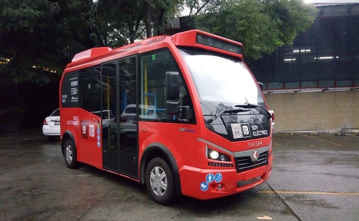 Metrobusito, una unidad de Metrobús 100% eléctrico