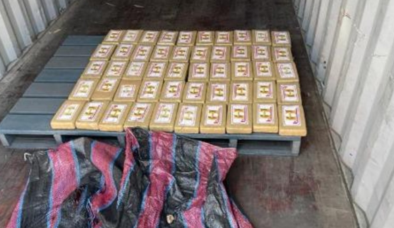 Decomisan en aduana de Ensenada casi 50 kilos de cocaína proveniente de Rusia  