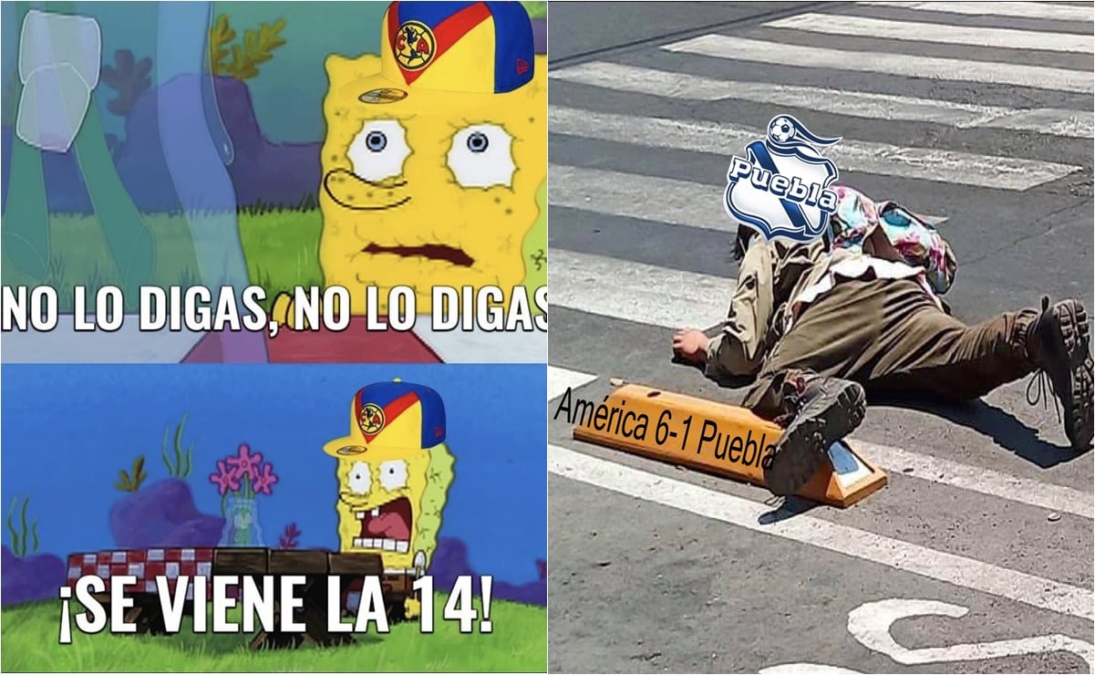 Los mejores memes de la goleada de América al Puebla en Liguilla