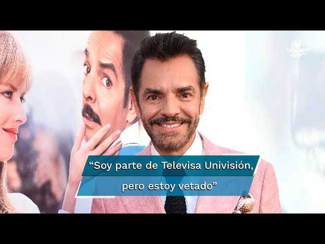 Eugenio Derbez dice estar vetado de Televisa: “Quiero entender que es por el Tren Maya”