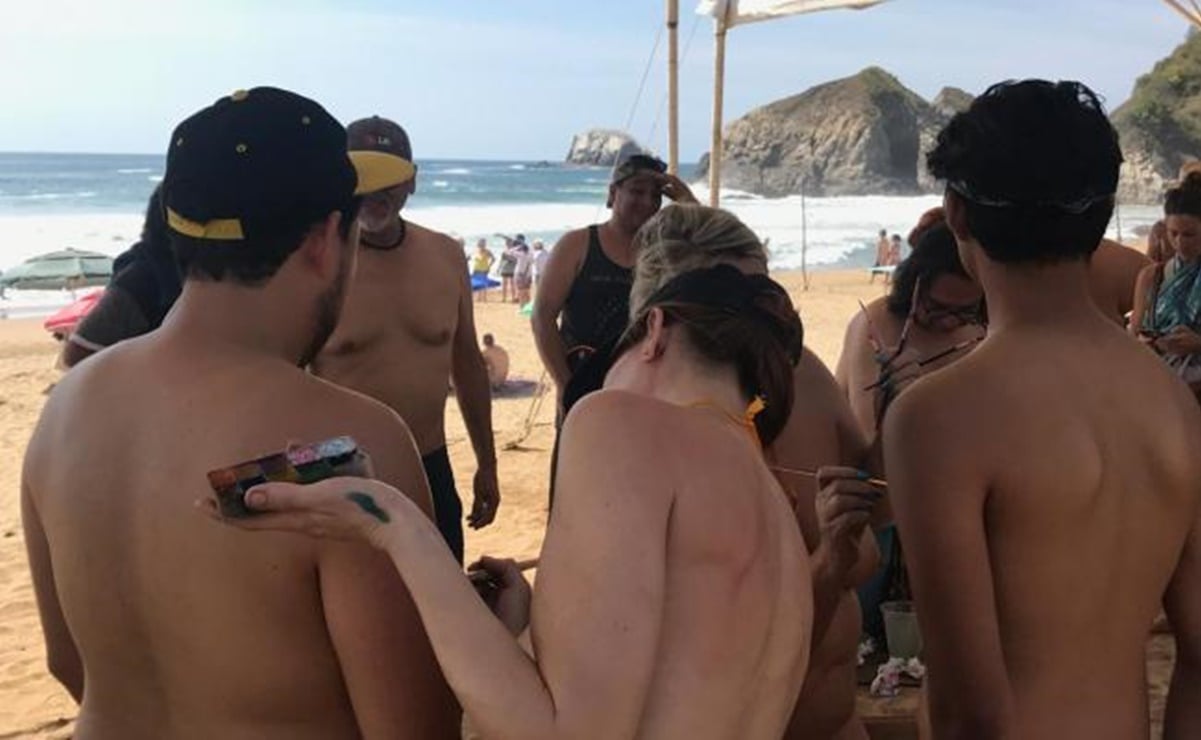 Por aumento de contagios Covid, suspenden Séptimo Festival Nudista de Zipolite, Oaxaca