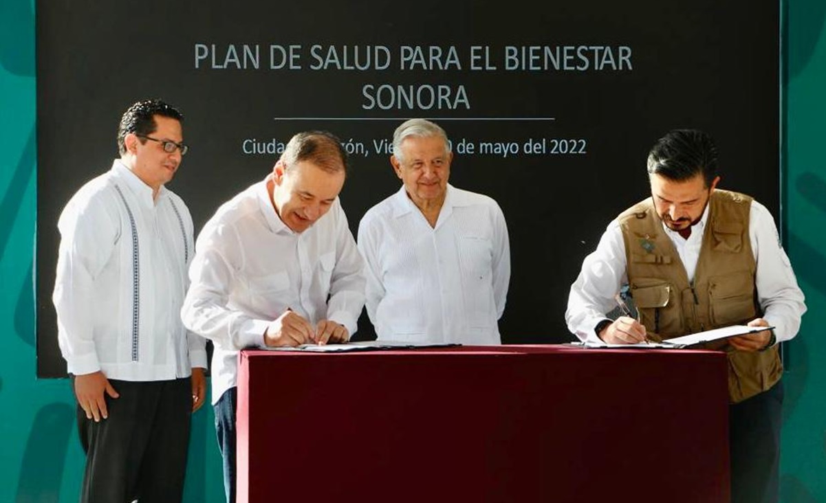 Gobierno federal firma convenio con Sonora para implementar IMSS-Bienestar