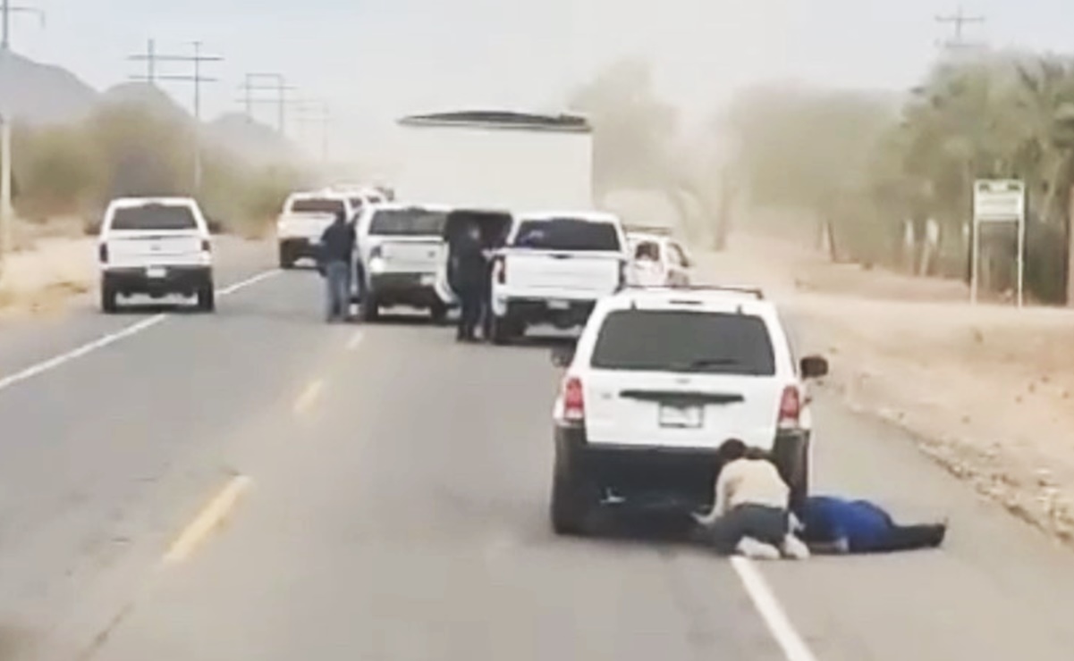 Enfrentamiento deja 3 detenidos, un abatido y dos policías heridos en corredor Mexicali-San Luis Río Colorado