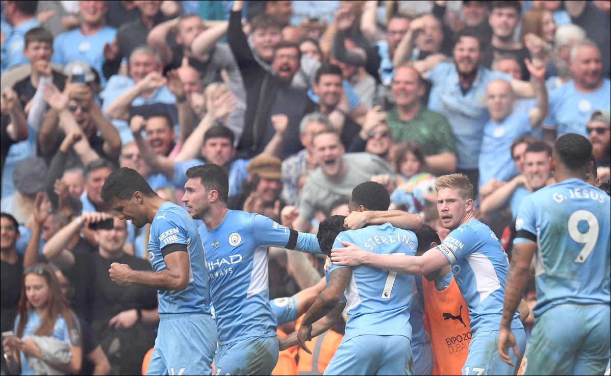 Manchester City es campeón de la Premier League tras lograr una remontada