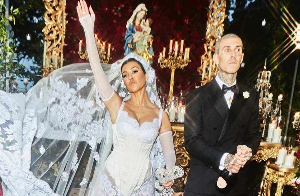 Así fue la espectacular boda de Kourtney Kardashian y Travis Barker, en Italia