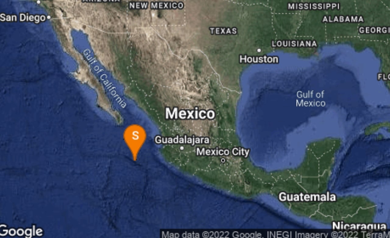 Reportan sismo de 4.7 grados en Puerto Vallarta, Jalisco 