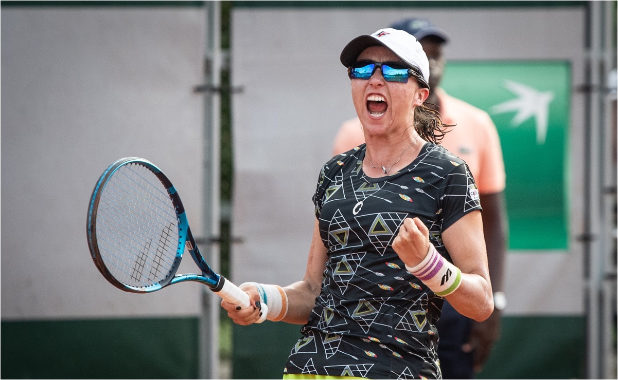Fernanda Contreras está orgullosa de su participación en Roland Garros