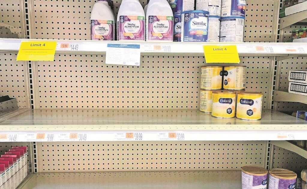 Ante escasez, EU compra m&aacute;s de un mill&oacute;n de botellas de leche para beb&eacute;s en Suiza
