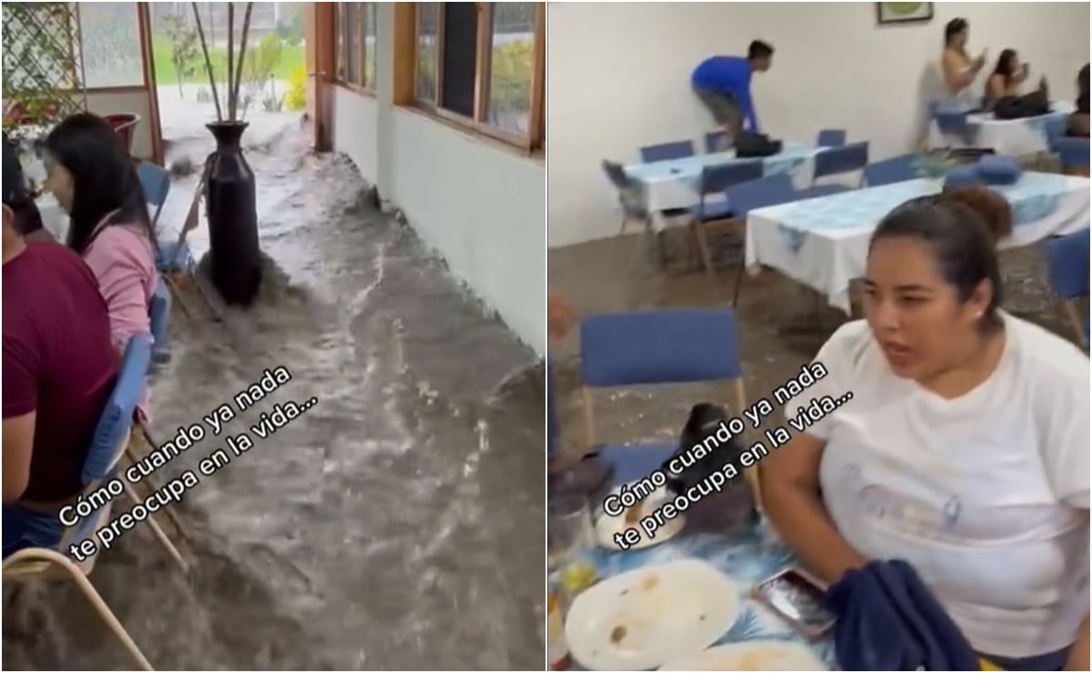 VIDEO. Pese a inundaci&oacute;n, siguen fiesta en rancho de Jalisco y se vulve viral en TikTok