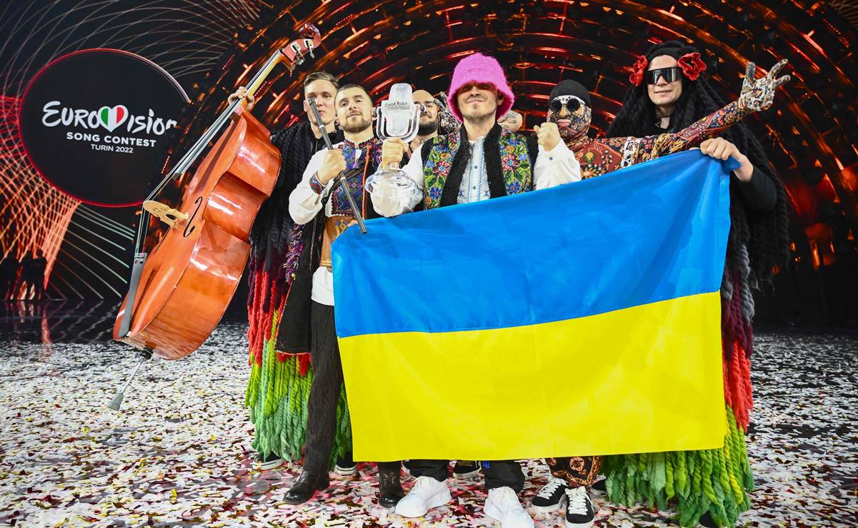 Tras victoria de Ucrania en Eurovisi&oacute;n: besos, abrazos y felicidad