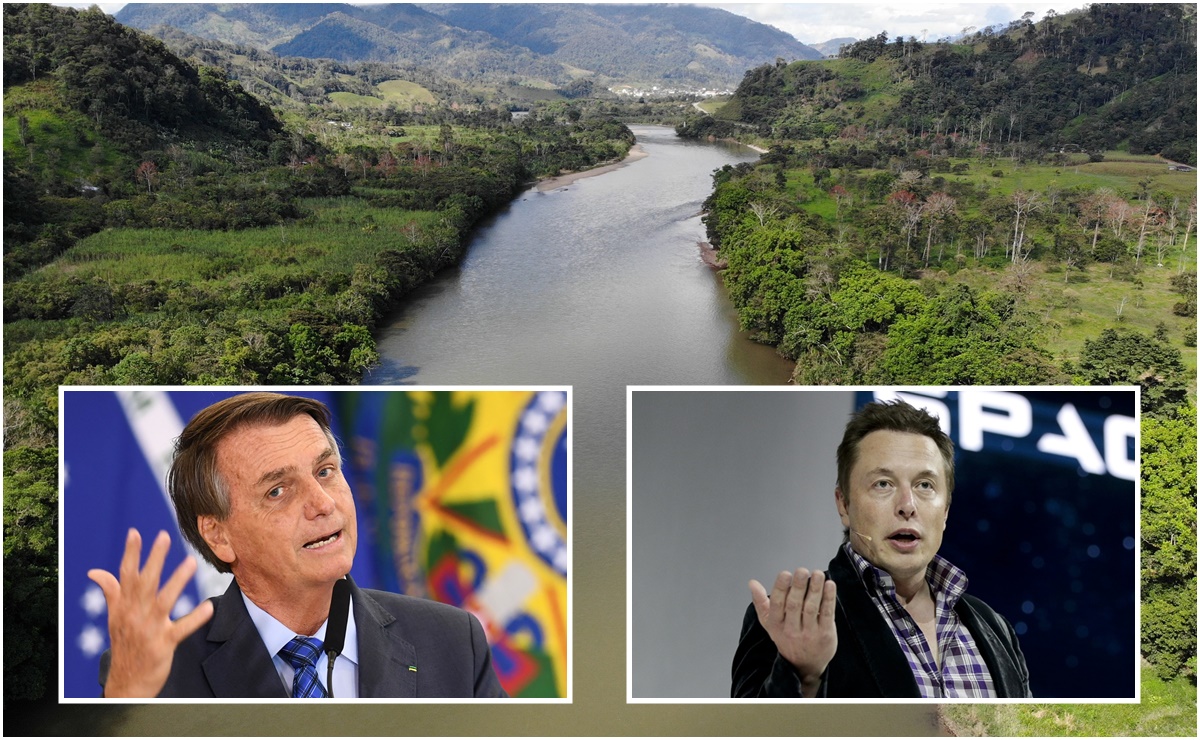 Elon Musk y Jair Bolsonaro, en platicas para llevar internet a selva amaz&oacute;nica