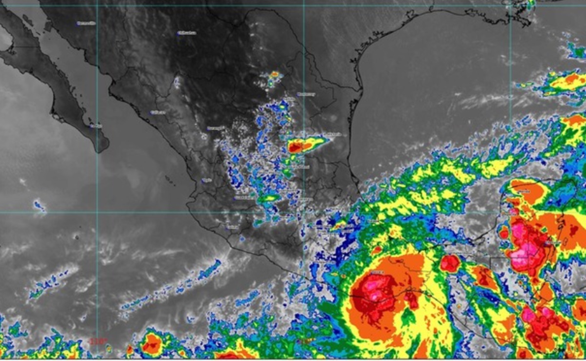 EN VIVO Trayectoria primera tormenta tropical Agatha 
