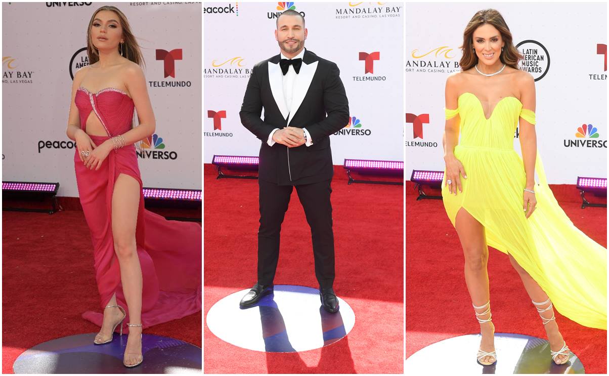 Fresca y primaveral, la alfombra roja de los Latin American Music Awards