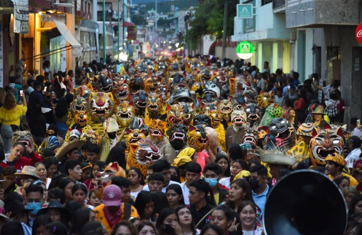 Vuelve este 2022 la “Tigrada” en Chilapa, Guerrero tras dos años de pandemia 