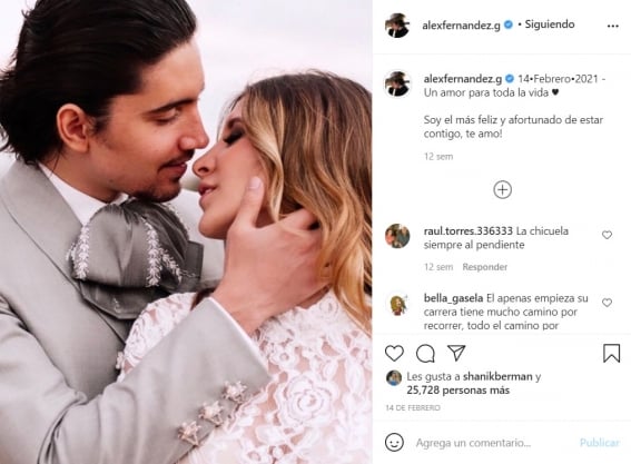 alex fernandez boda  - Alex Fernández se casa con Alexia Hernández tras 10 años de noviazgo
