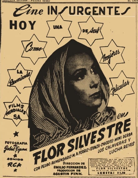flor silvestre 1943 - Fallece a los 90 años la cantante Flor Silvestre