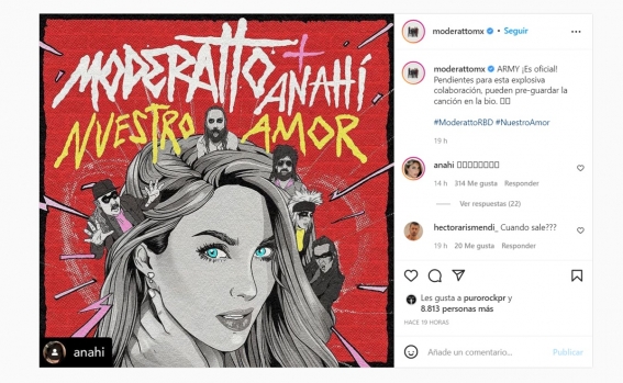 moderatto anahi  - Moderatto y Anahí reviven a RBD en streaming
