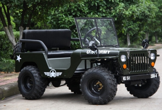 Venden en internet Jeep parecido a los de la Segunda Guerra Mundial - DDT